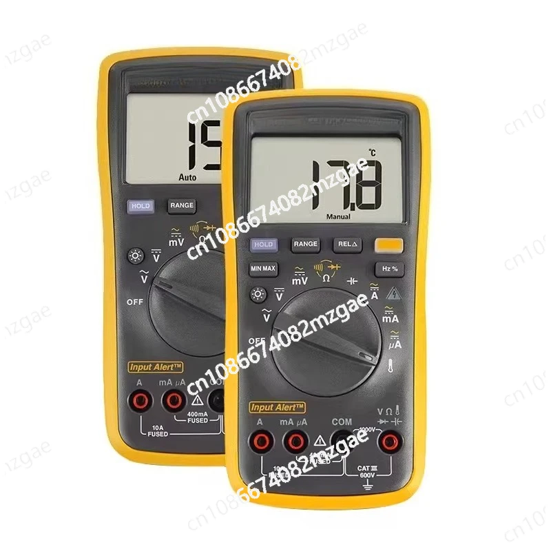 Fully Automatic High Precision Digital Multimeter Models F15B 17B 18B and Intelligent F12E+ for Professional Convenient Use