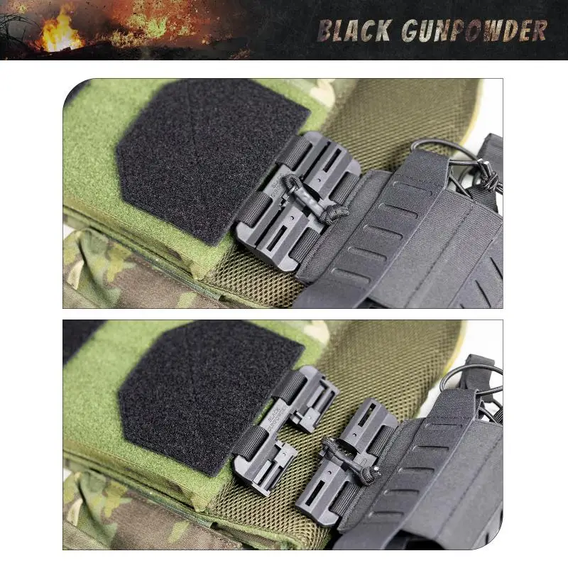 Quick Release Magnetic Buckle Side Strap Surround Cummerbund for Tactical Vest