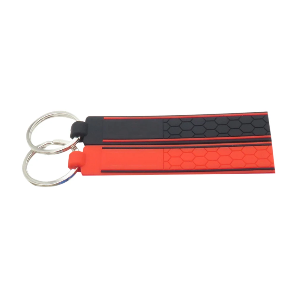 Car Keychain Cool Silicone for GTI Logo Emblem Badge Key Ring for VW Golf MK2 MK3 MK4 MK5 MK6 MK7 Polo Car Auto Accessories