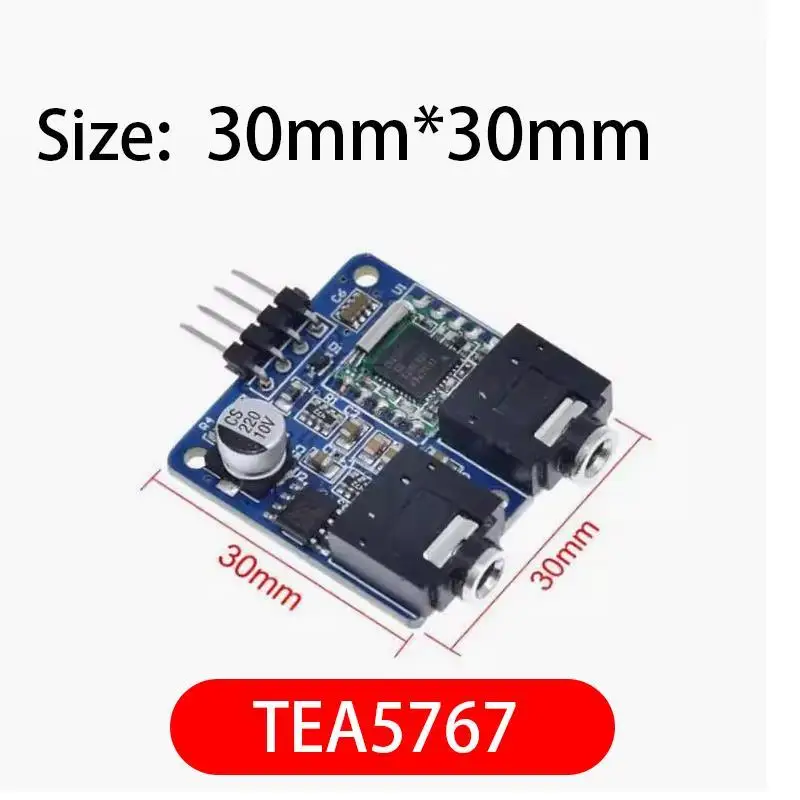 TEA5767 FM Stereo Radio Module  76-108MHZ With Free Cable Antenna