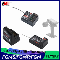 Flysky FGR4S V2 FGR4P FGR4 V2 Receiver MINI AFHDS PWM /PPM / IBUS Output Receiver for flysky NB4 PL18 RC Transmitter RC CAR BOAT