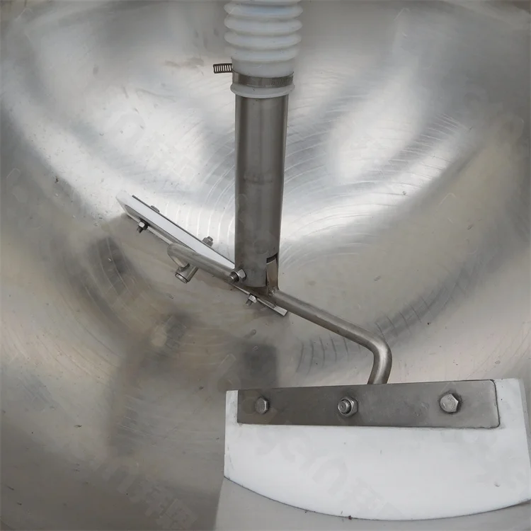 Automatic Jam Cooking Mixer Machine Planet Mixing Kettle Wok Stainless Steel Kitchen Equipment Flour Planetary Stirrer Pot