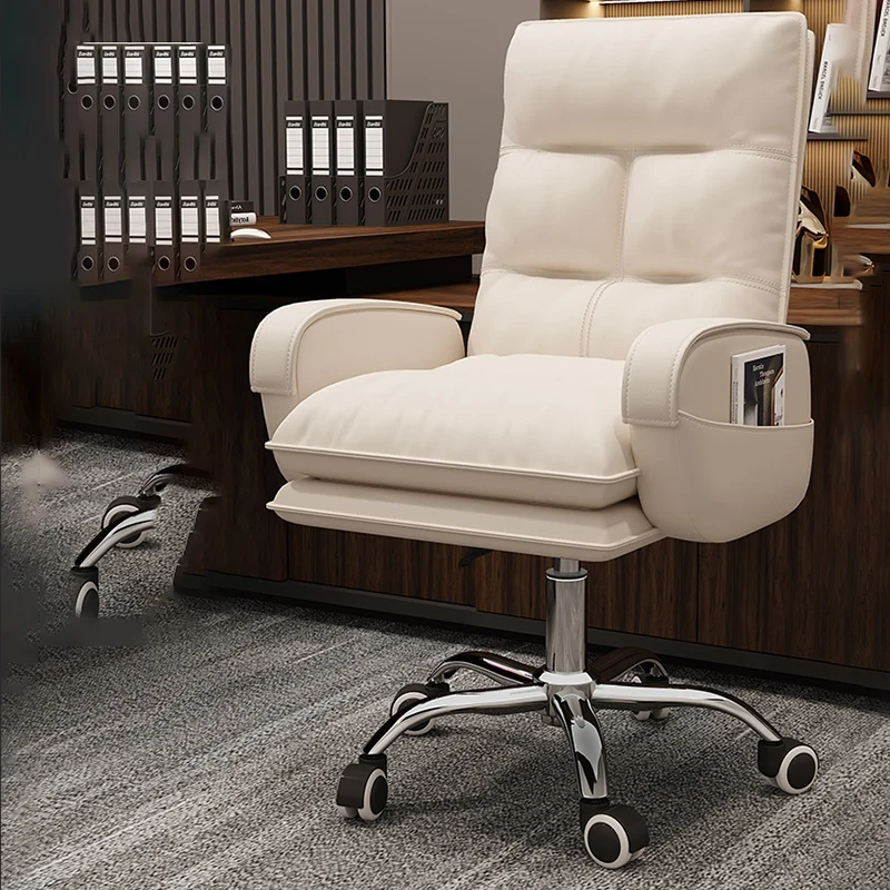 Relax Chair White Comfortable Kids Individual Reclining Cheap Gamer Executive Office Ergonomic Wheels Posture Sedie Correction