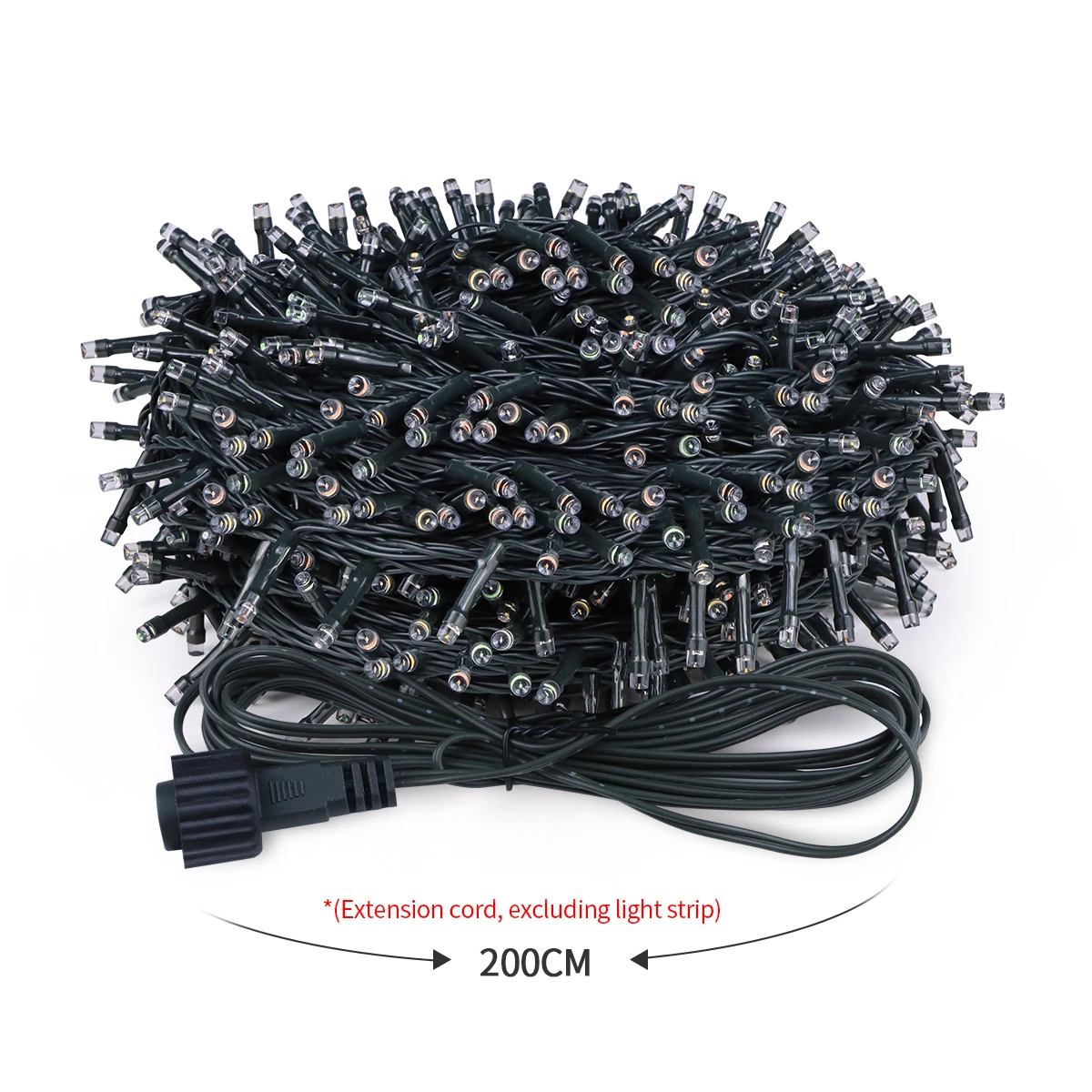 توفير الطاقة LED في الهواء الطلق حديقة سلسلة أضواء 10 متر 20 متر 30 متر 50 متر 100 متر الشمسية/الاتحاد الأوروبي/الولايات المتحدة التوصيل شحن LED عيد الميلاد الحديقة مضيئة مصباح #2