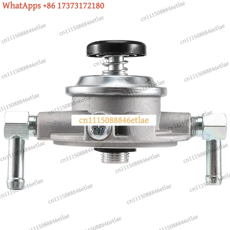k3 Black Metal Car Fuel Filter Lift Primer Pump 10mm Replaces 16401VC10D 1Pcs