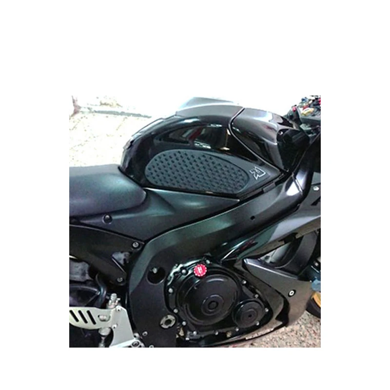 Боковая накладка для GSXR600 GSXR750 2006 2007 K6 K7, противоскользящая наклейка для мотоцикла, защитная наклейка на топливный бак