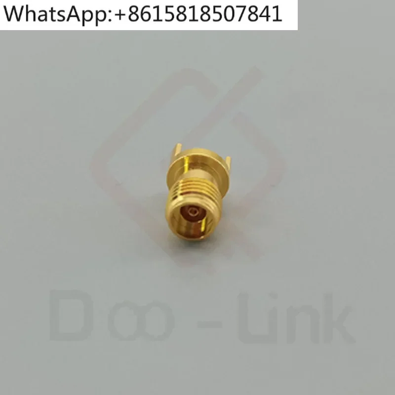 RF millimeter wave connector 2.92MM solder-free connector, flanged PCB board end DC-40G PC2T-3E-KB