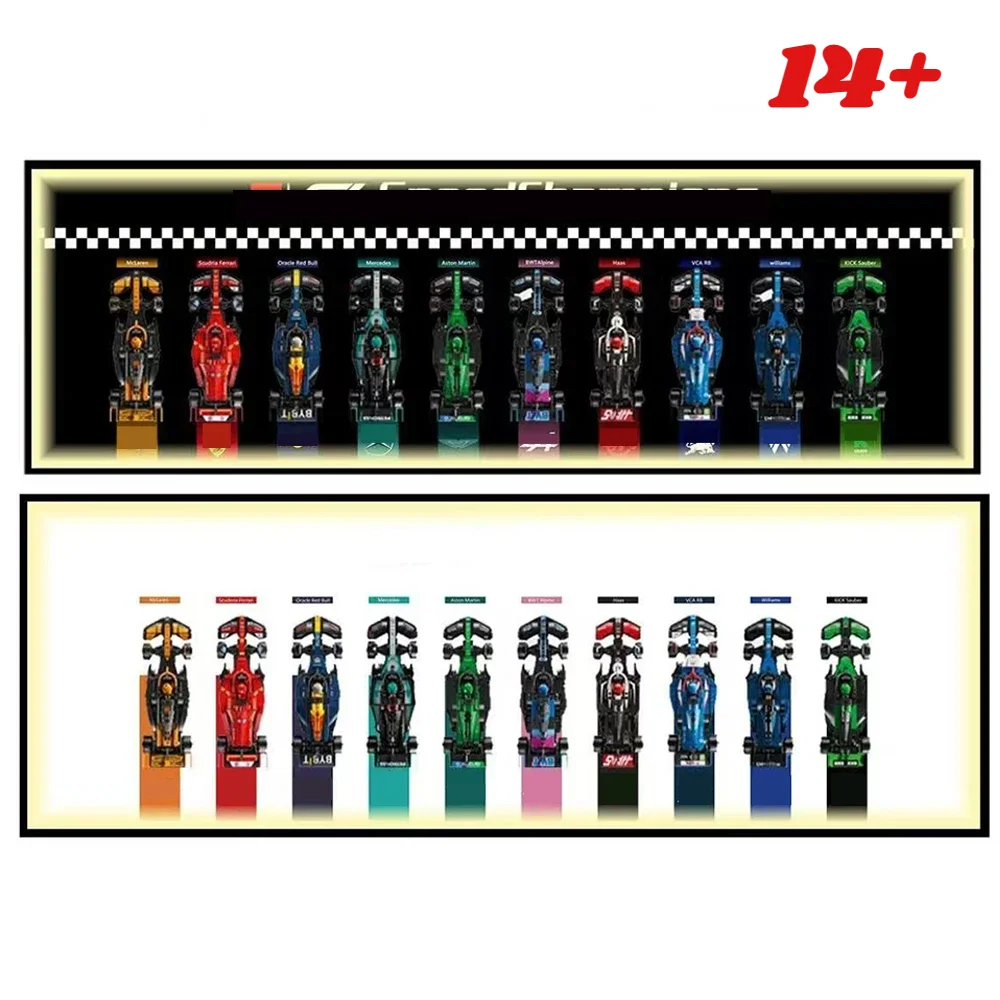 

2025 New Fast Champions Super Racing Car Building Blocks Brick Toys Christmas Birthday Gift For Boys Adult