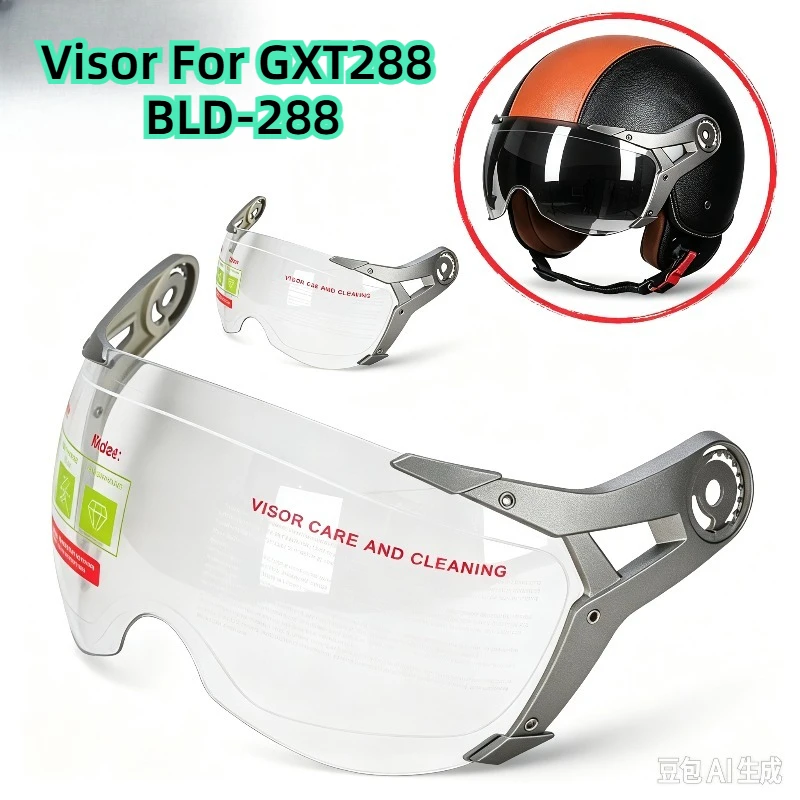 For GXT288 BLD-288 Motorcycle Helmet Visor Anti-UV Dustproof Helmet Lens Helmet Accessories Sunglasses