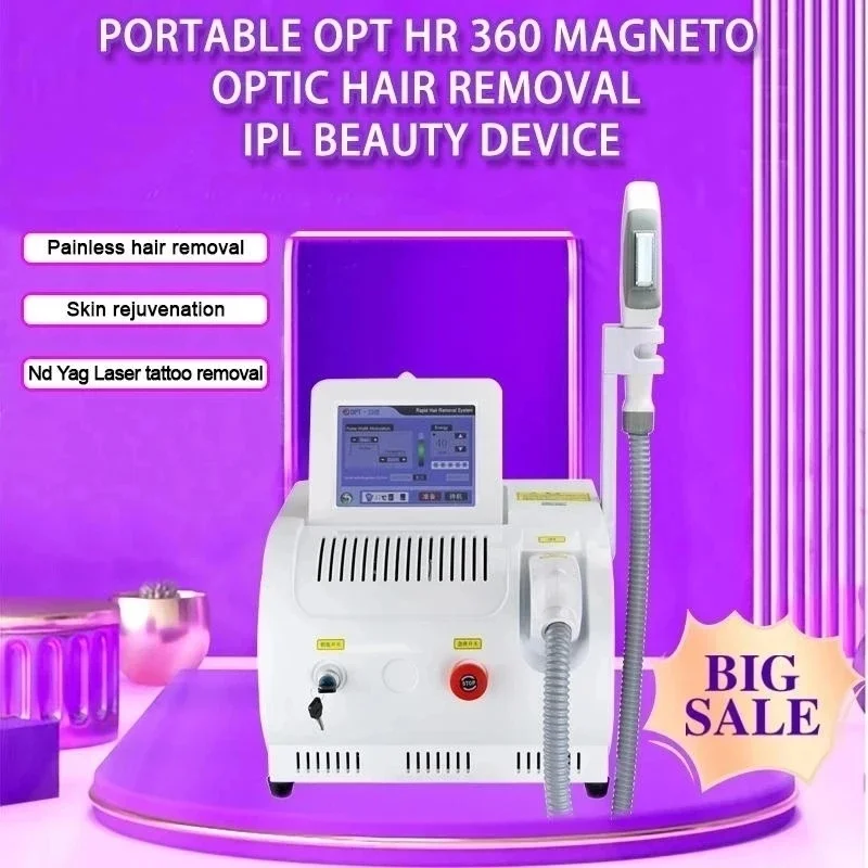 

Opt Lpl Laser Hair 480/530/590/640/690/750/808nm Permanent Painless Skin Care Rejuvenation Beauty Instrument