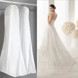 Large for Wedding Dress Dust Cover Zipper Gown Dustproof Cover Storage Bag Foldable Garment Clothes Case Protector
