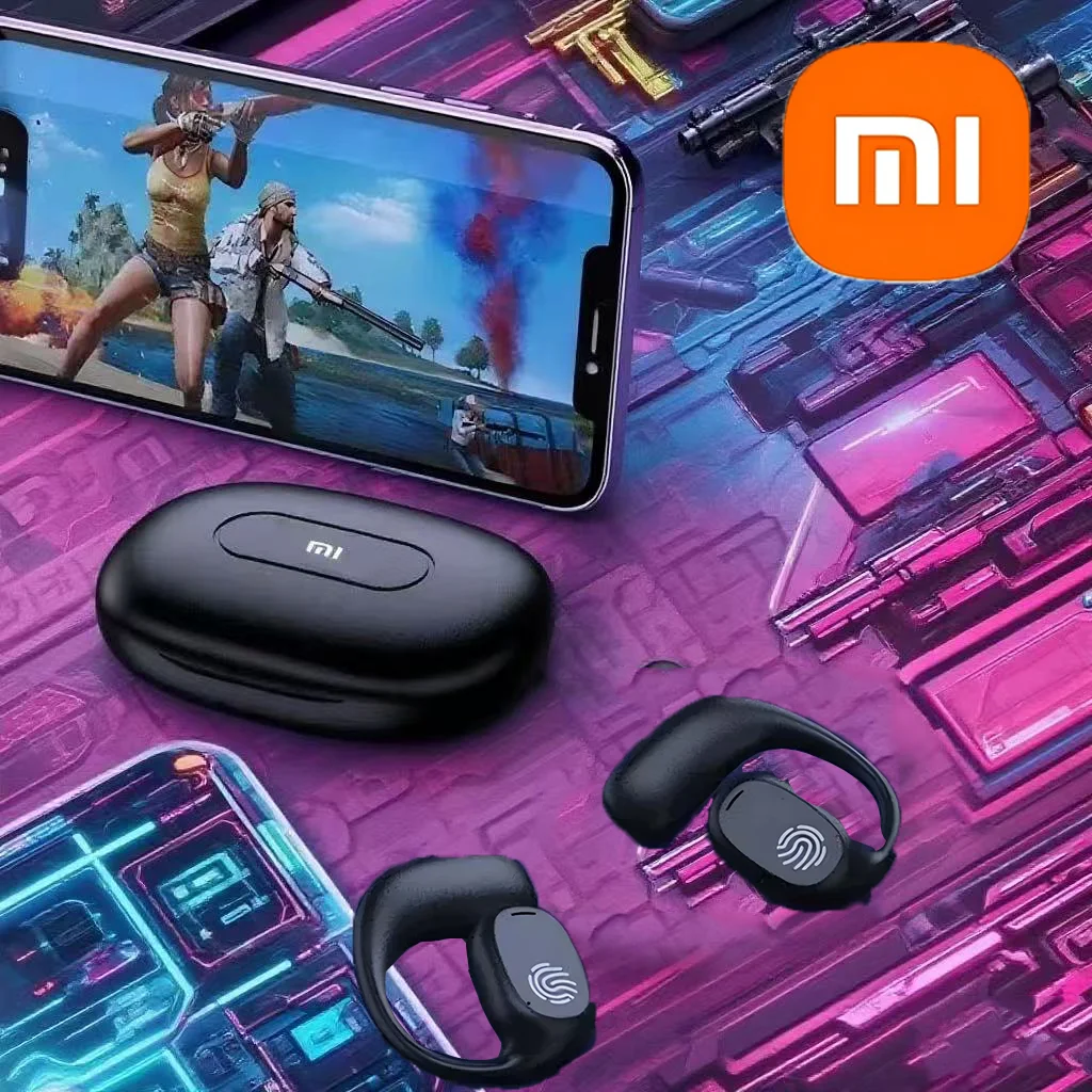 Xiaomi اللاسلكية سماعات توصيل العظام BT5.3 9D HiFi ستيريو IPX8 مقاوم للماء التحكم باللمس الحد من الضوضاء سماعة رياضية #3