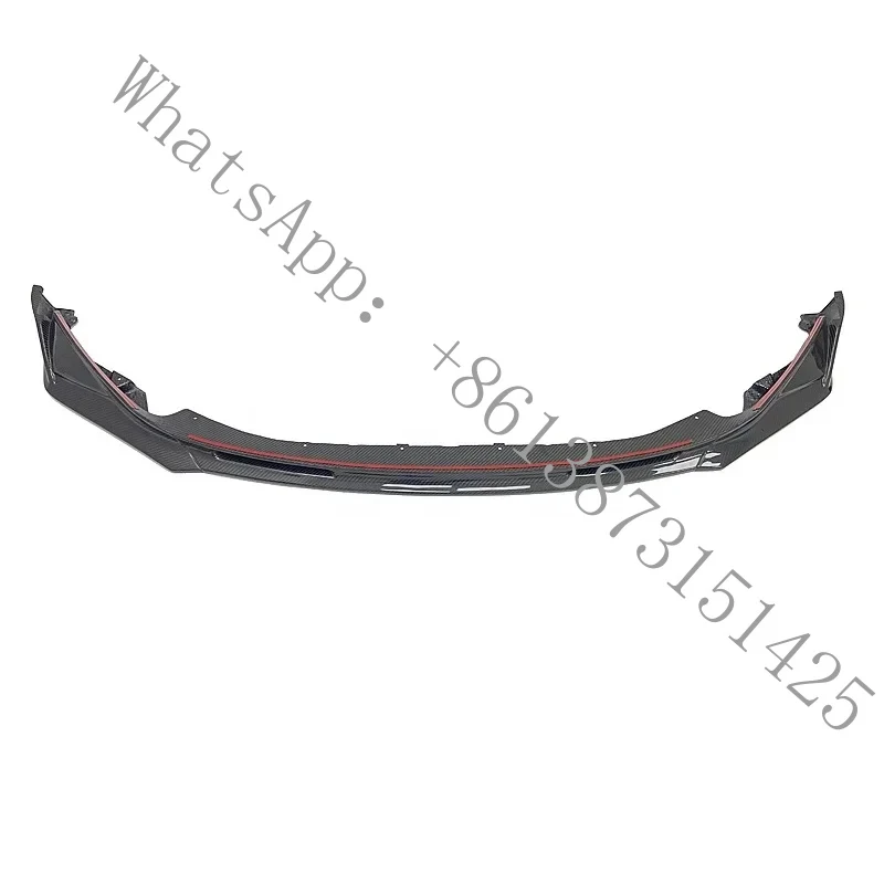 

Подходит для индивидуальной заводской доработки: Карбоновый сплиттер переднего бампера в стиле V для BMW G80 M3, G82, G83 M4 (2022)