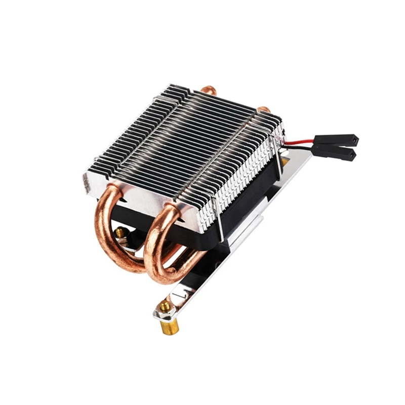 CPU Tower Cooling Fan Aluminum Copper Pipe CPU Tower Cooling Fan For Visionfive2