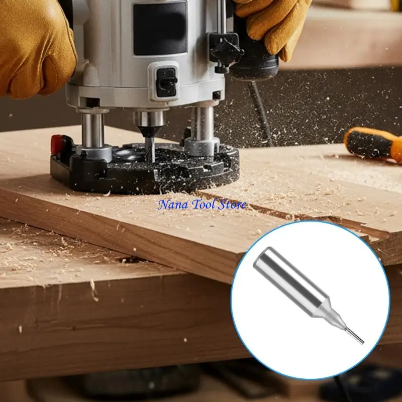 

31GJ Heavy Duty Precise Straight Cutting Router Bit Milling Cutter 1/2Inch Shank For Plywood And Hardwood Material Processing