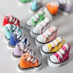 HOUZIWA 10CM Plush Doll Shoes Canvas 3.5CM For Blyth Dolls