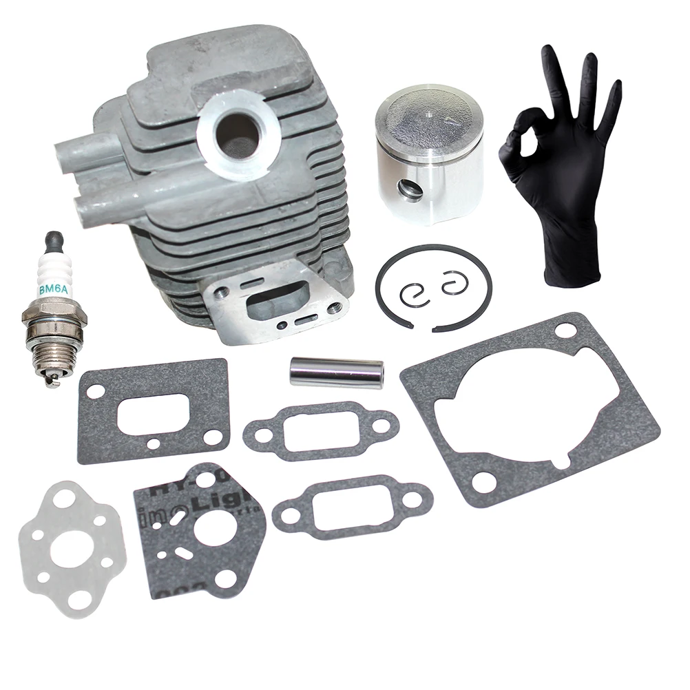 Cylinder Piston Kit For Echo ES-210 ES-211 HC-150 HC-150i HC-151 HC-151i HC-152 HC-155 HC-160 HC-161 HC-165 HC-180 HC-181 HC-185