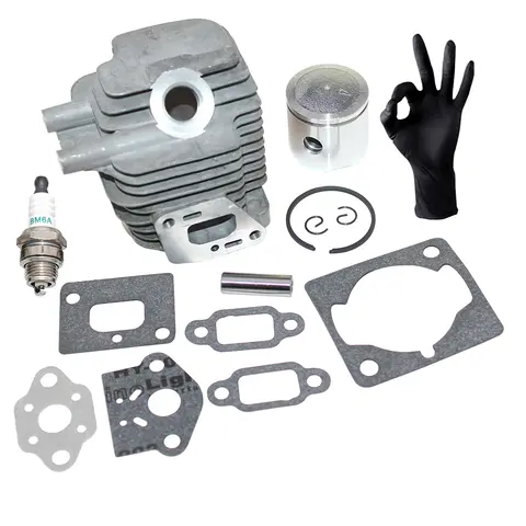 Cylinder Piston Kit For Echo PE-225 PPF-210 PPF-211 PPF-225 PPF-235ES SHC-210 SHC-211 SHC-212 SHC-225 SHC-225S SRM-210SRM-210i