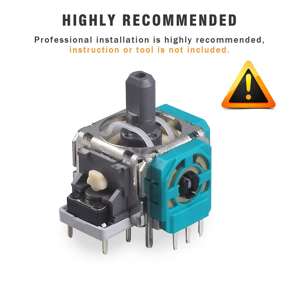 10pcs Replacement 3D Analog Joystick ThumbStick Repair Parts Accessory Analog 3D Joysticks Replacement for Xbox One Series X/S