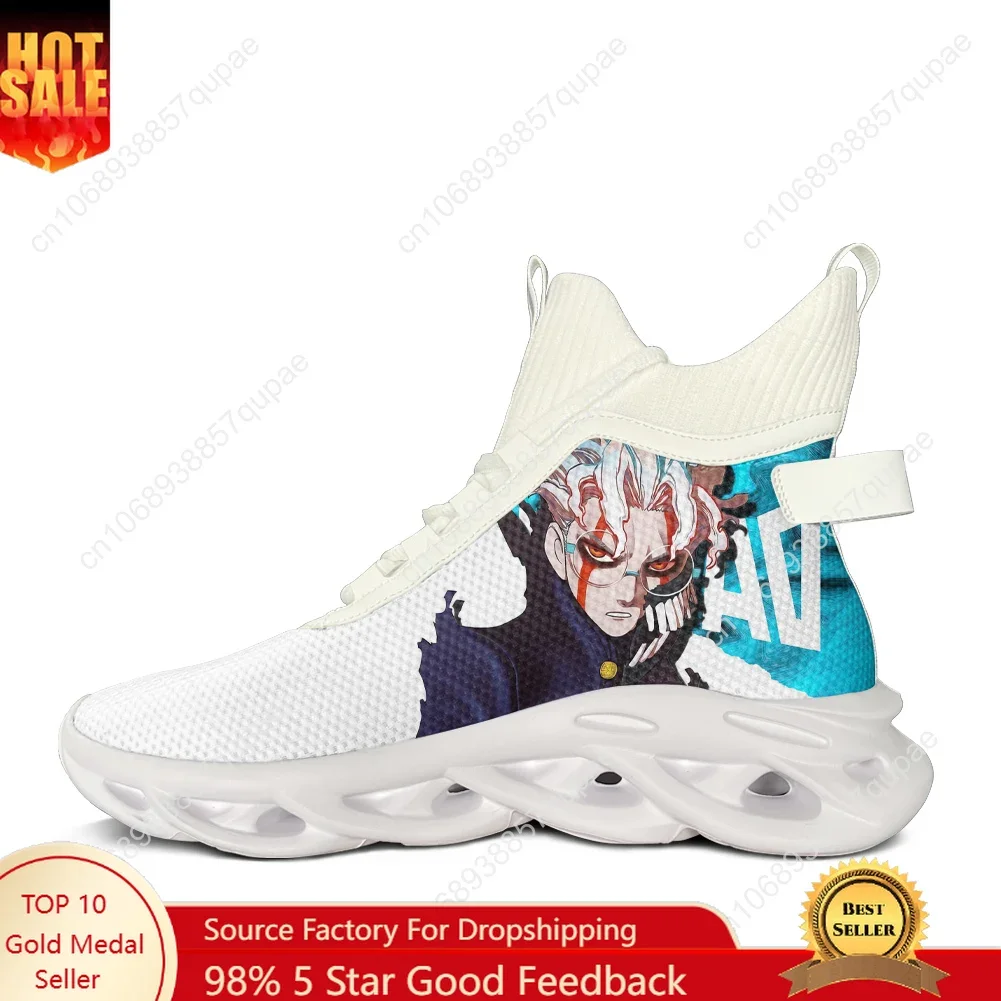 Dandadan High Top Sneakers Anime Manga Mens Womens Teenager Sports Running Shoes Sneaker Lace Up Mesh Footwear Custom Made Shoe