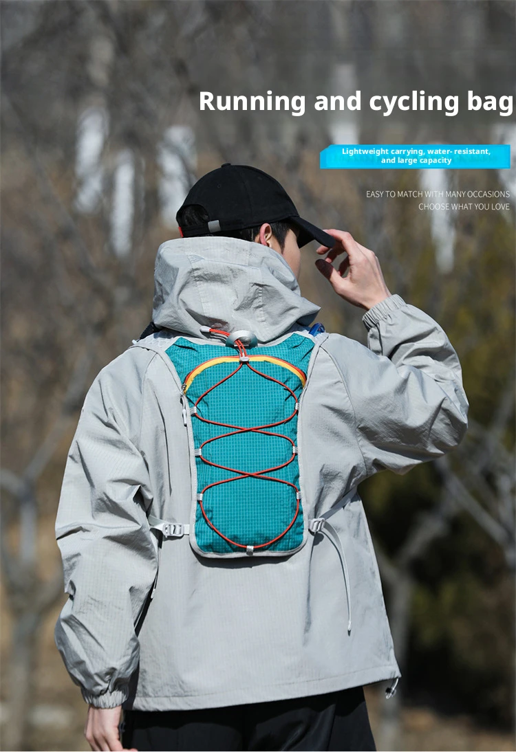 

5L Outdoor lightweight cycling bag, marathon running multi-functional waterproof vest backpack
