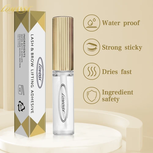 Lomansa Corea 1 pieza 7ml pegamento fuerte para levantar pestañas adhesivo súper para levantar pestañas Corea adhesivo transparente para levantamiento de pestañas herramienta de pegamento para pestañas