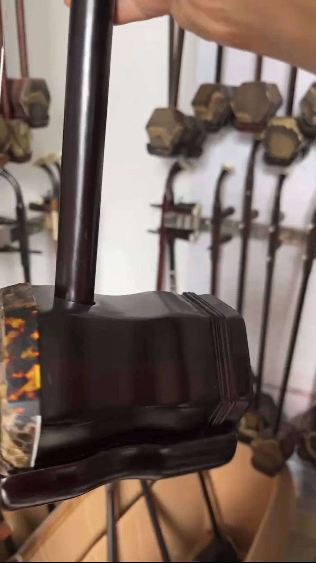 

Hooqu Factory Price Chinese Erhu Handmade Musical Instruments Adult Children Practice Hexagon Erhu