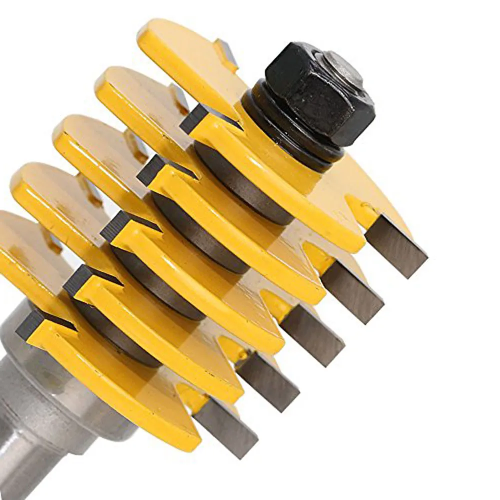 8-handle Splicing Woodworking Milling Cutter Carbide Splicing With Adjustable Depth Control Milling Cutter