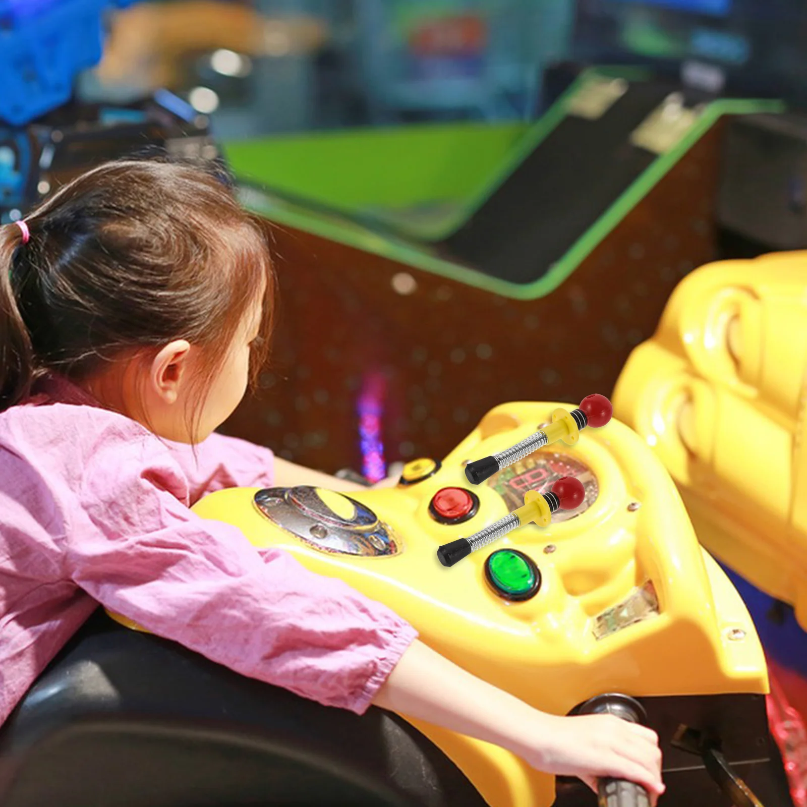 

2pcs Ball Shooter For Machine Electric Pinball Spring Rod Handle Pinball Machine Parts Game Accessories Small Ball Shooter