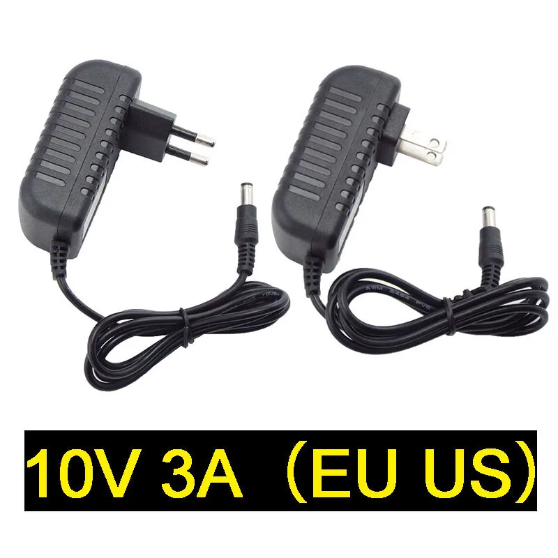 

10V 3A 3000ma AC to DC Power Adapter Supply Converter charger switchLed Transformer Charging for CCTV Camera LED strip light Q