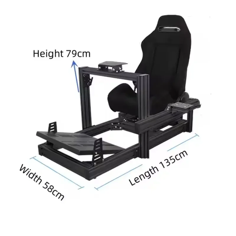 High quality home sports equipment emulator flight simulation driver's seat PS4 game simulation racing cockpit rig
