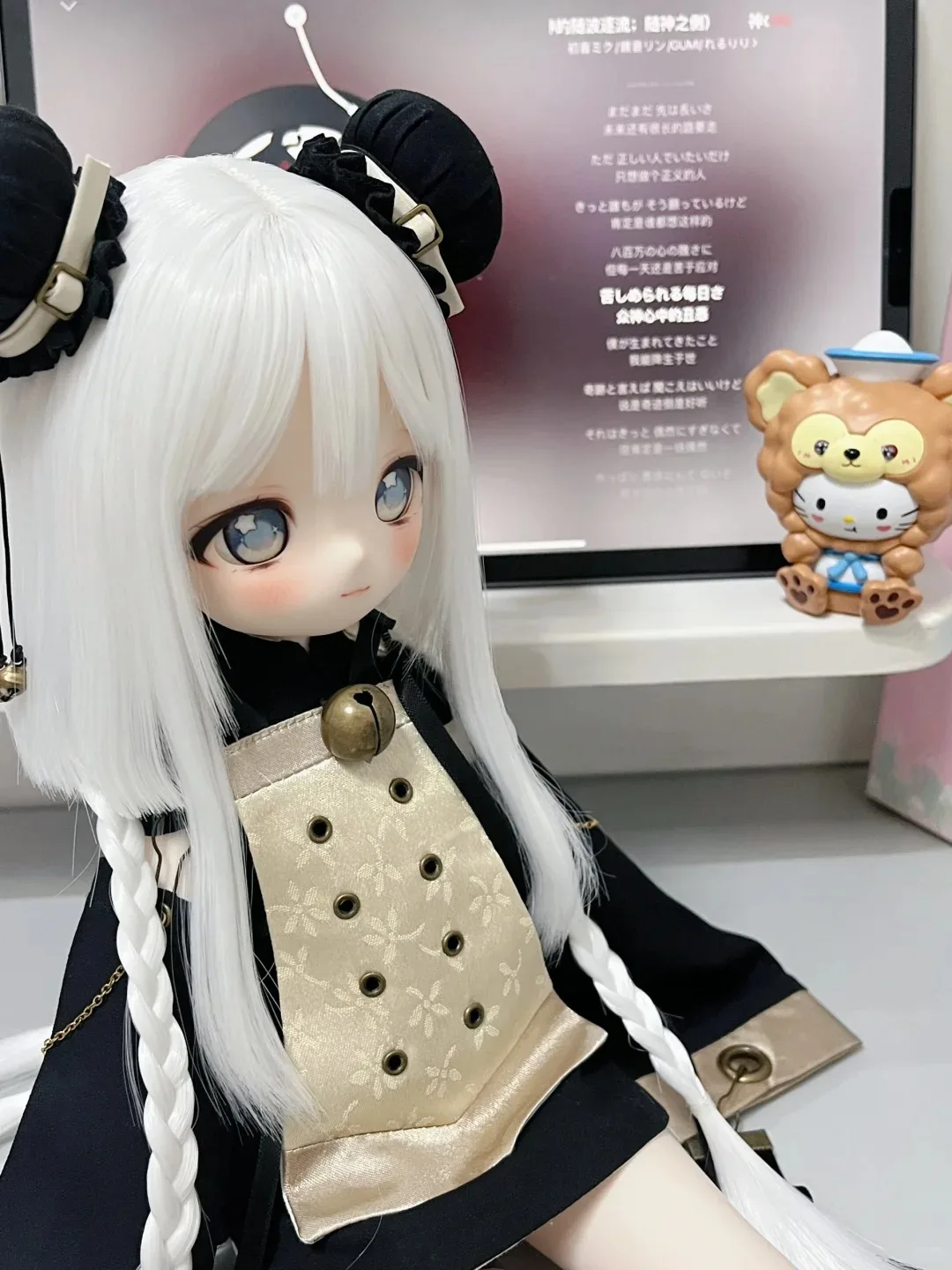New bjd doll 1/6 K2 xiongdan cute girl high quality resin toy birthday gift angel dolls in offers articulated dolls