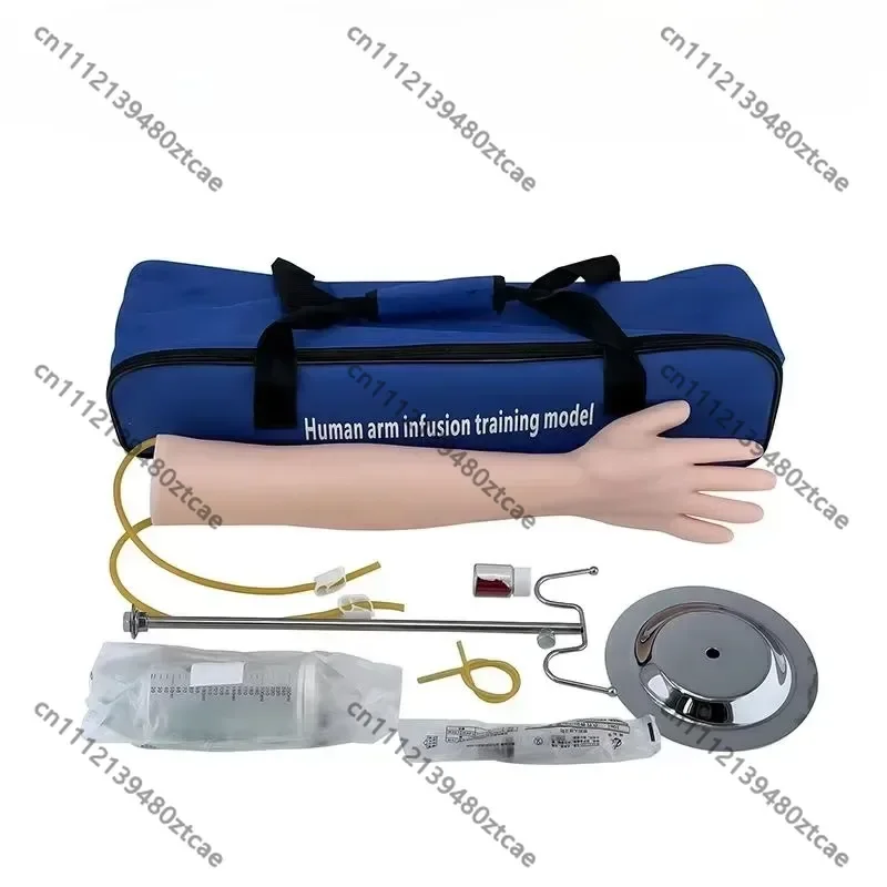 Injection IV Practice Arm SetPhlebotomy Training Kit with Infusion StandPVC Latex Nurse Practice Arm  Medical Students & Nurses
