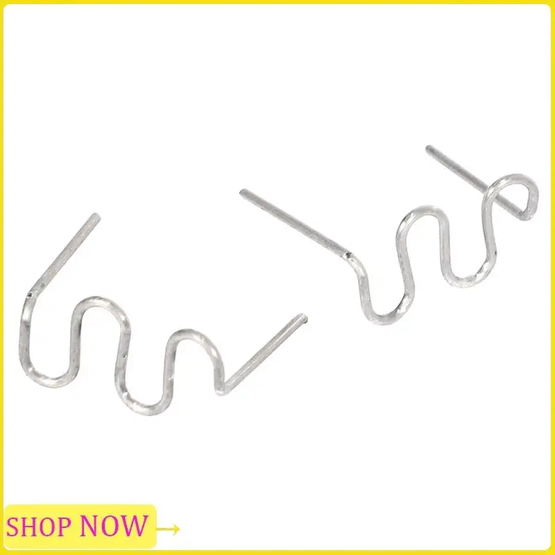 Especial 2000Pcs Staples For Hot Stapler Plastic Repair Wave Staples Bumper Bodywork Repairs 0.8Mm S Wave Staples