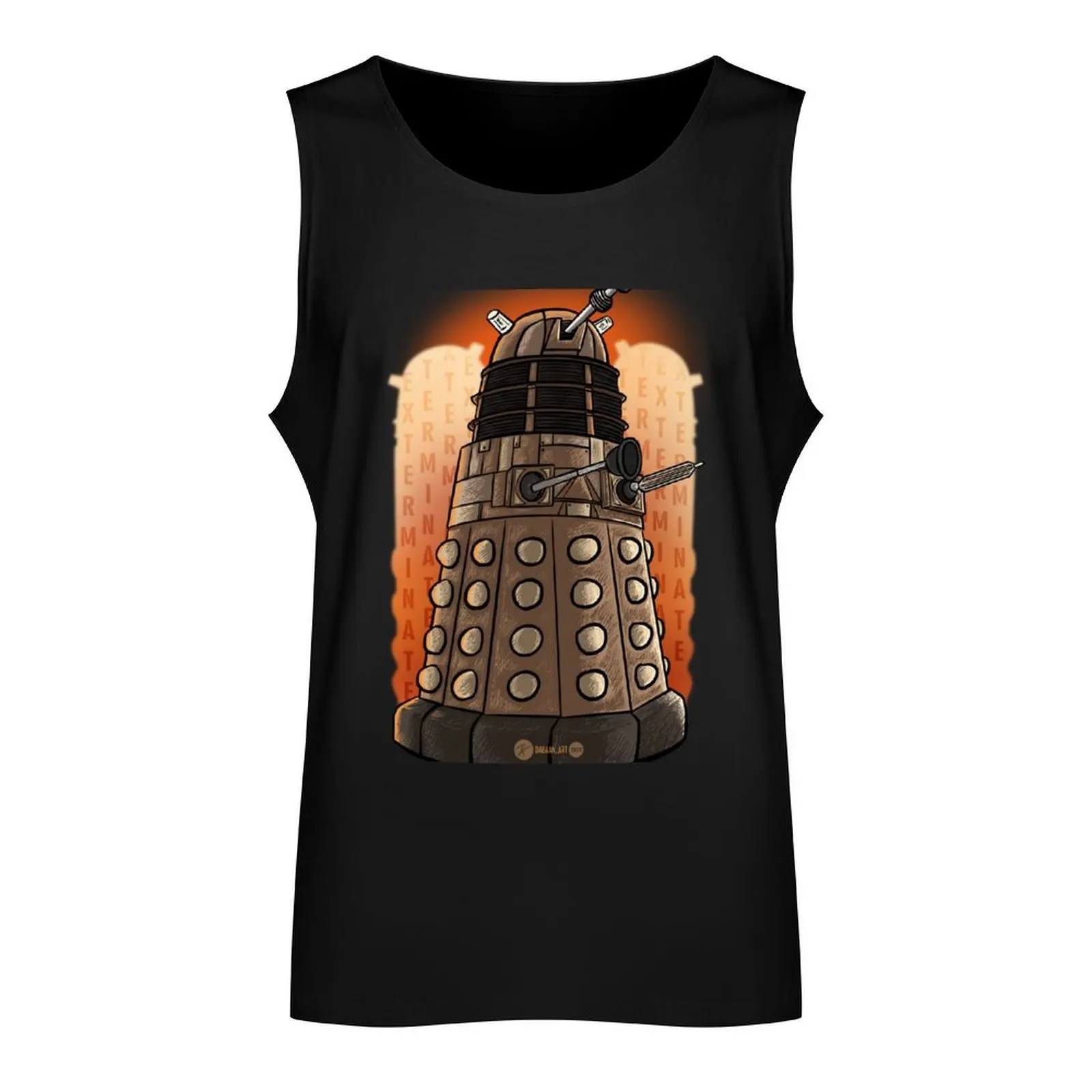 exterminate Tank Top Working vest basketball sleeveless t-shirts for men