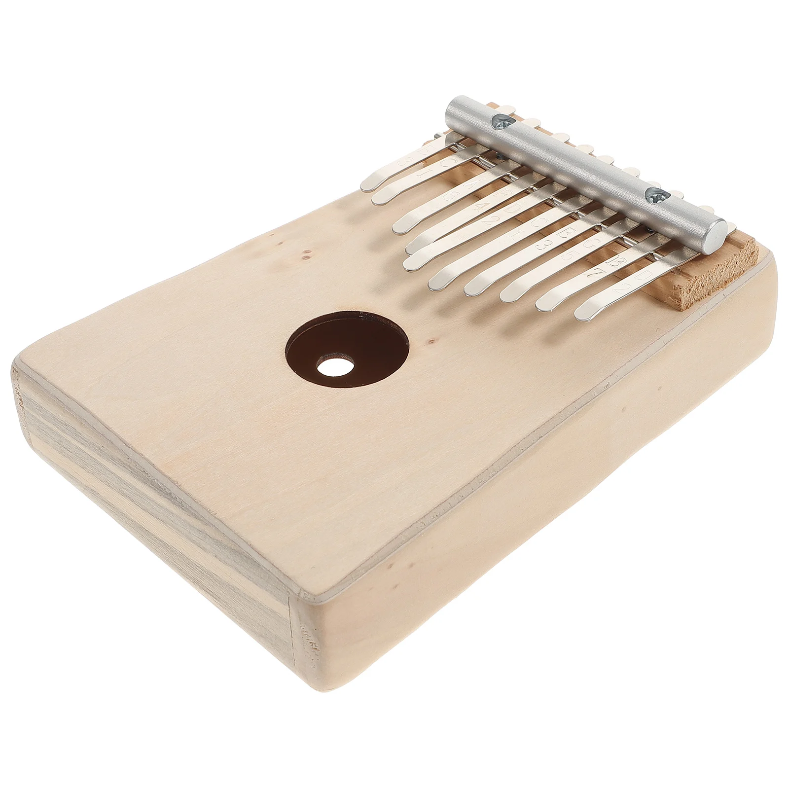 

Wooden Finger Piano 10 Keys DIY Kit Durable Multi Purpose Toy Musical Instrument Great Gift Beginner Kalimba Mbira Piano