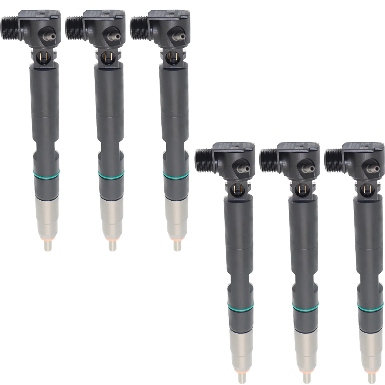 28337917 400903-00074C 400903-00074D 6PCS Fuel Injector For Bobcat 5600 5610 E32 E35 S130 S510 S530 T110 T140 T550 Excavator