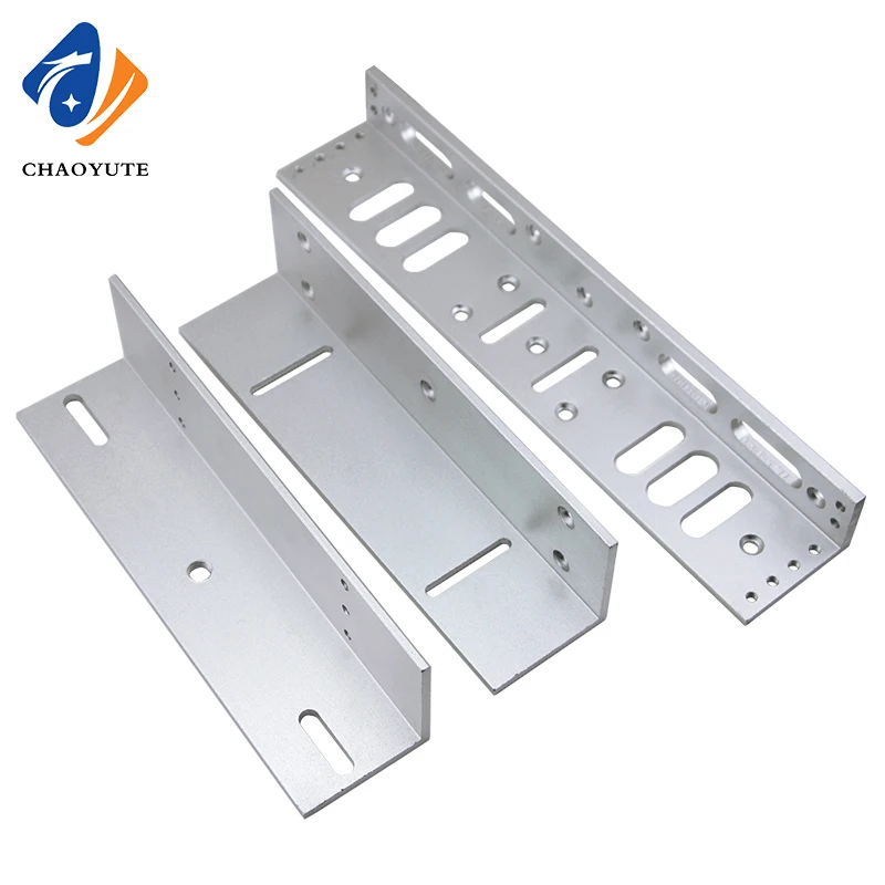 Access Control Electric Lock Accessories 280KG Magnetic Lock ZL Bracket Wooden Door, Iron Door, Glass Door Matching Bracket