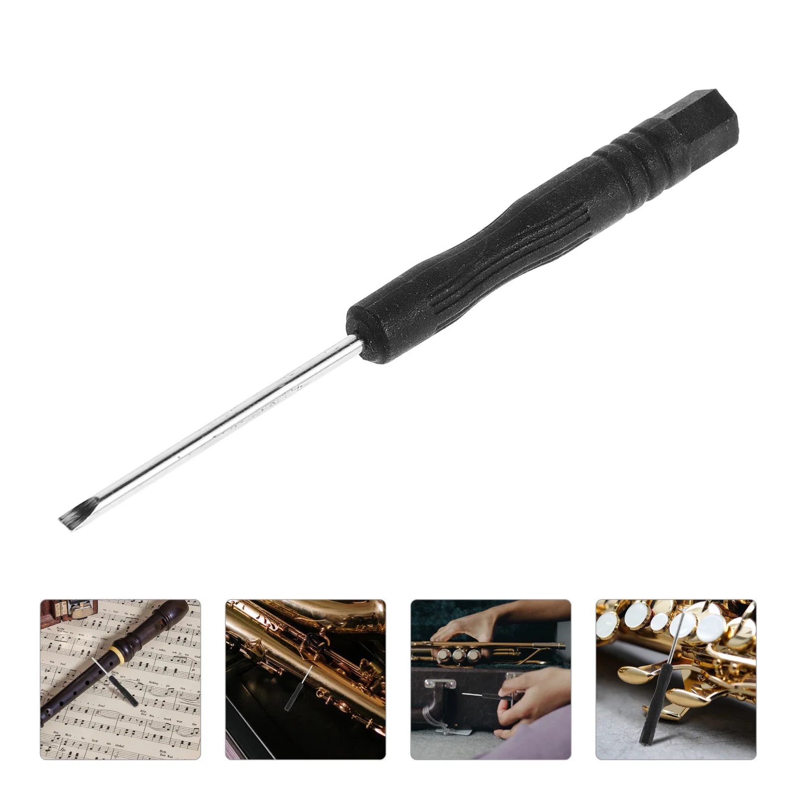 

Musical Instrument Repair Tools Flute Maintenance Kit Household Clarinet Maintanance Stainless Steel Screwdriver