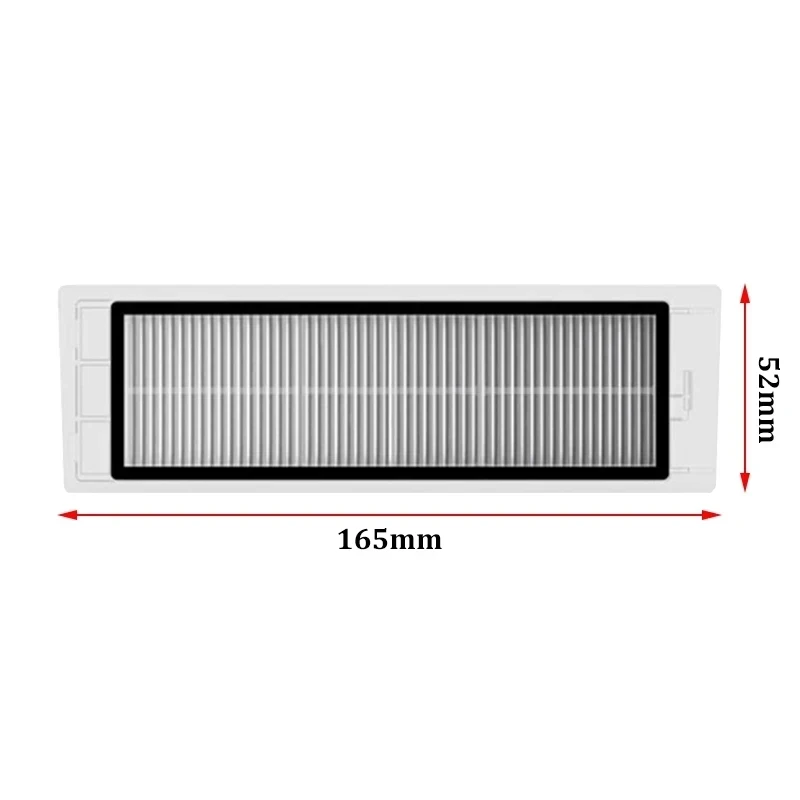 Filtro Hepa para xiaomi 1s roborock s6, s60, s65, s5, s50, e25, e35, escova principal, escova lateral