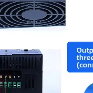 2.2KW Variable Frequency Drive 380V 3 Phase For Vfd Controller For Motor Control Pump For Fan CNC Woodworking Automation