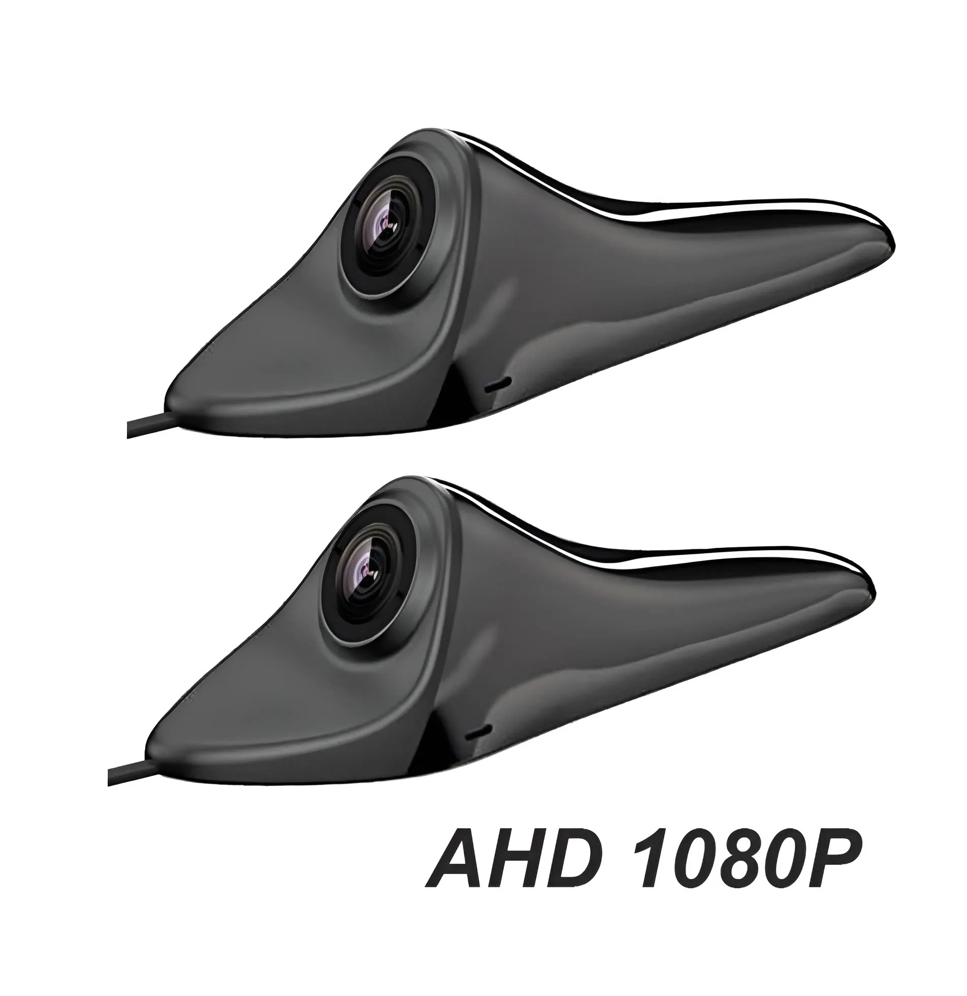 AHD 1080P Blind Spot Side View Cameras 4-pin BMW Connector Waterproof Rear View Safety Auxiliary Camera Left & Right Monitoring