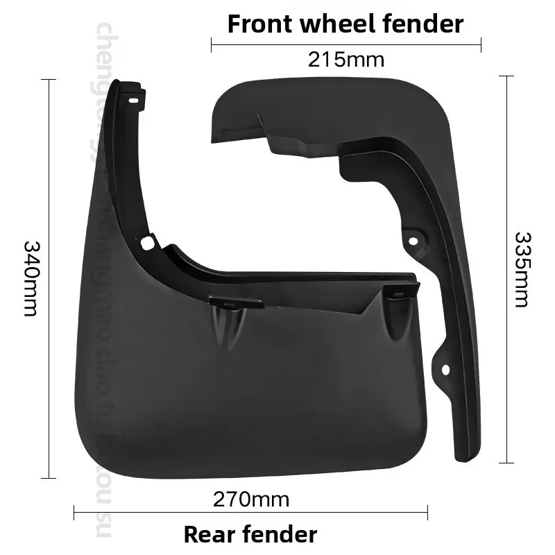 Mudguards for Toyota Highlander Kluger XU40 (2008-2013) - Car Fender Mud Flap Splash Guards Accessories