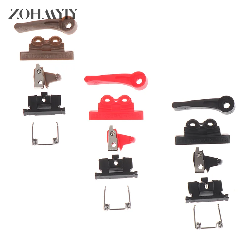 Cabelo Clipper Swing Head Cover, Switch Adjusting Rod, Peças de reposição para Clippers Elétricos, 8591/8148, 5Pcs