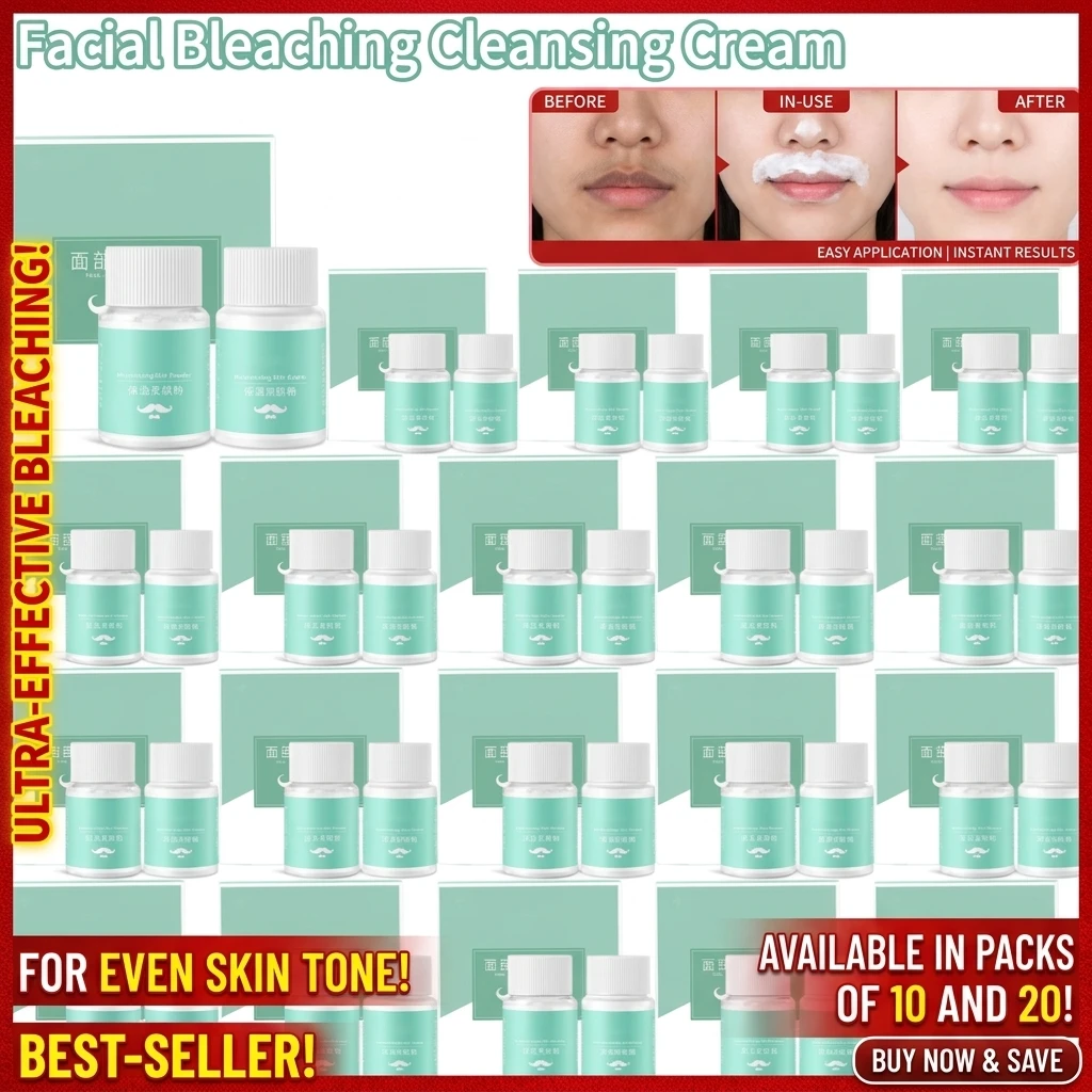 Female Facial Beard Bleaching Agents Moisturizing Fading Beard Eyebrow Cream Soothing Moisturizing Cream Whitening Makeup Tools