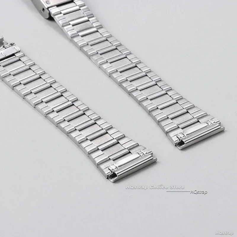 18mm 20mm Stainless Steel Watchband for Casio F-91W SGW400 F91W F84 AE1200/1300 F105/108/A158W/168 Vintage Metal Watch Bracelet