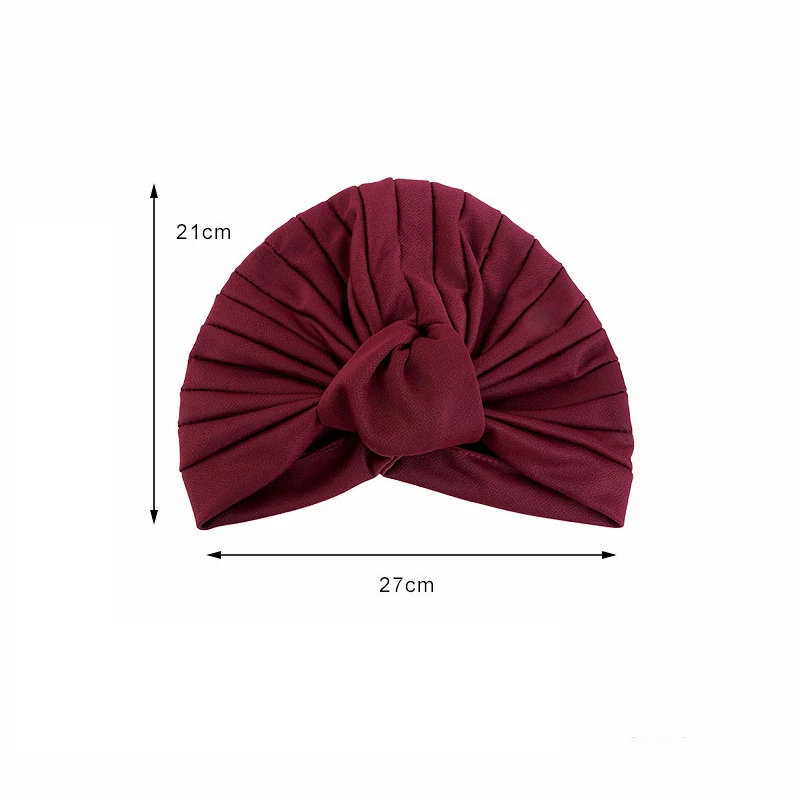 Bonnet turban à volants avec boucle frontale pour femme, casquette plissée nouée rétro française, bonnet enveloppant de sauna pour femme, bonnets d'hiver et d'automne