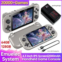 M17 Retro Game Handheld Game Player 4.3 Inch 480*272 LCD Screen Retro Video Game Console Emuelec Built-in Game 25 Emulators