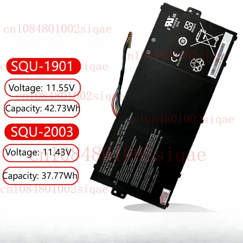 

New SQU-1901 SQU-2003 916Q2294H 916QA141H Laptop Battery For Hasee CTL NL71 NL81 LI9B LI9D 3ICP5/57/80 3ICP5/57/79