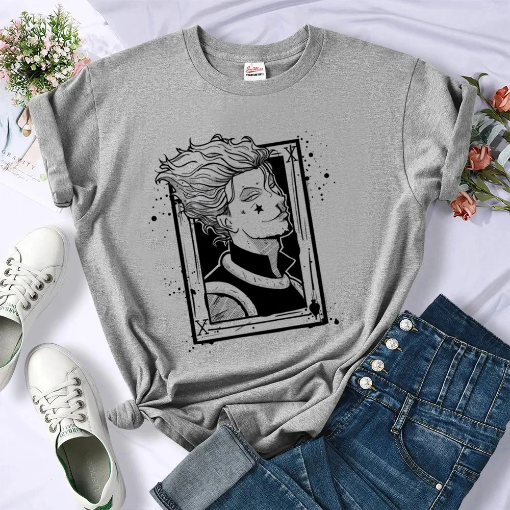Hunter x Hunter top tees shoujo 80s aesthetic party t-shirt Psychedelic Retro dollette summer cutecore